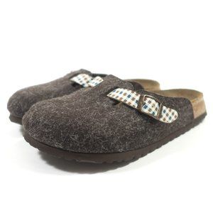Birkenstock Birkis Boston Wool Felt Clog Sandals - Women's Size 37 EU (run big)